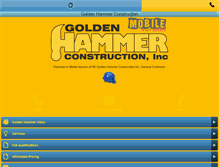 Tablet Screenshot of hkgoldenhammer.com